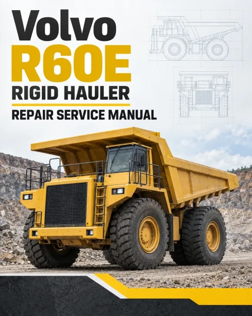 Volvo R60E Rigid Hauler Repair Service Manual Volvo R60E Rigid Hauler Repair Service Manual