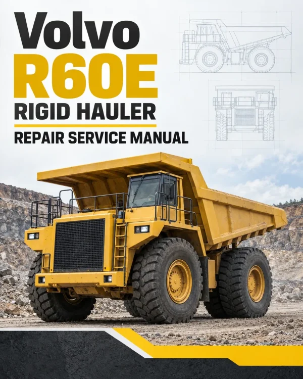 Volvo R60E Rigid Hauler Repair Service Manual Volvo R60E Rigid Hauler Repair Service Manual
