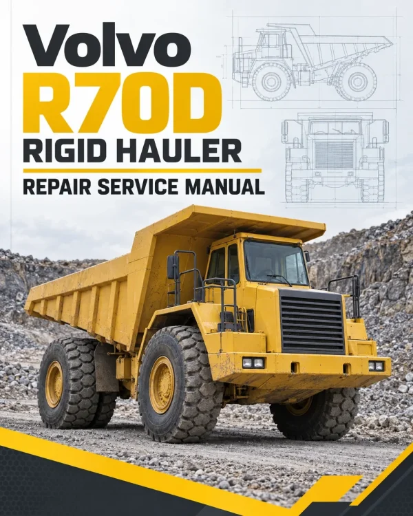 Volvo R70D Rigid Hauler Repair Service Manual Volvo R70D Rigid Hauler Repair Service Manual
