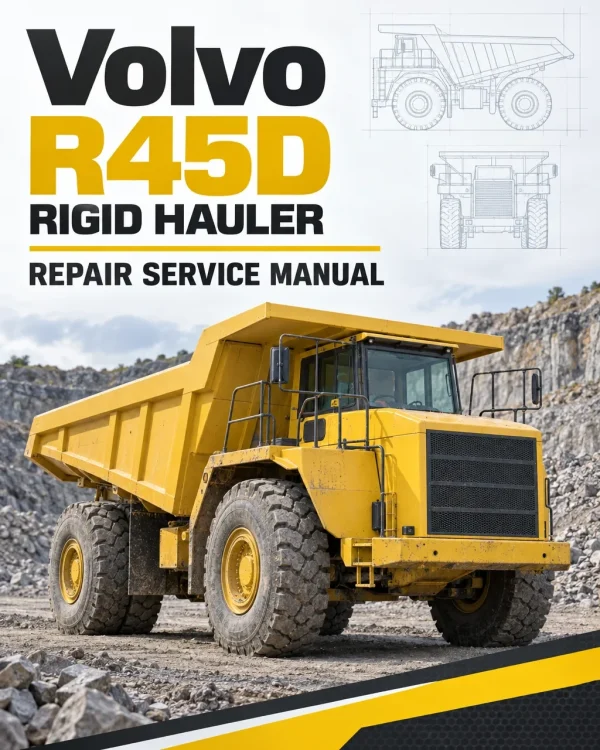 Volvo R45D Rigid Hauler Repair Service Manual Volvo R45D Rigid Hauler Repair Service Manual