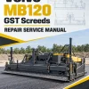 Volvo MB120 GST Screeds Repair Service Manual Volvo MB120 GST Screeds Repair Service Manual