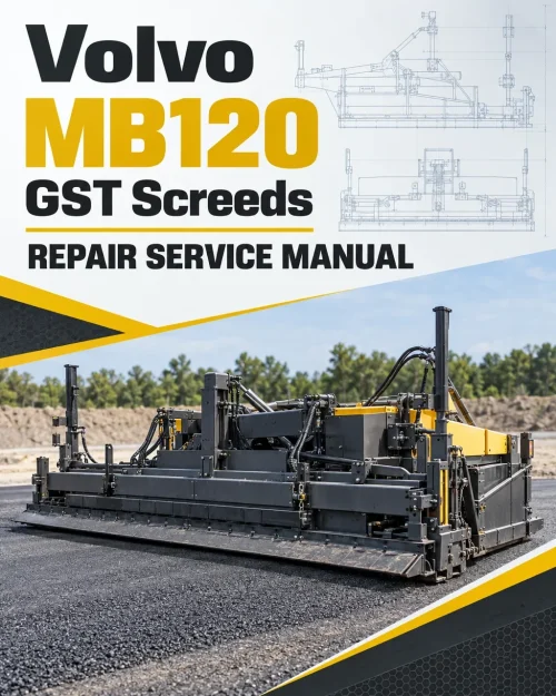 Volvo MB120 GST Screeds Repair Service Manual Volvo MB120 GST Screeds Repair Service Manual