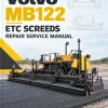 Volvo MB122 ETC Screeds Repair Service Manual Volvo MB122 ETC Screeds Repair Service Manual