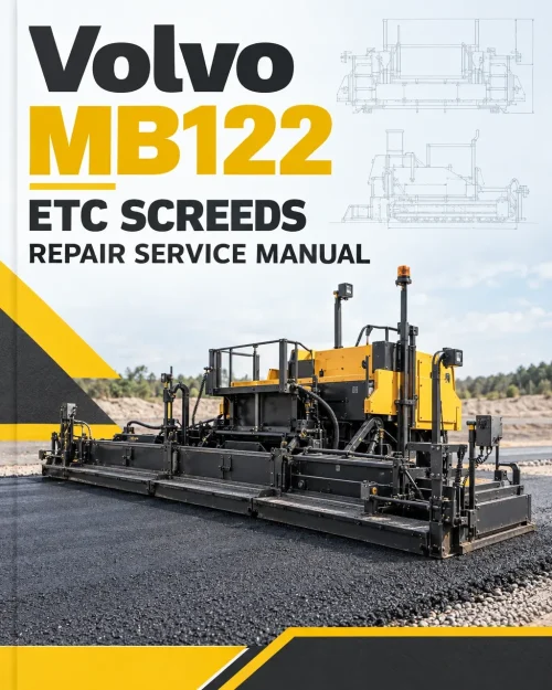 Volvo MB122 ETC Screeds Repair Service Manual Volvo MB122 ETC Screeds Repair Service Manual