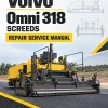 Volvo Omni 318 Screeds Repair Service Manual Volvo Omni 318 Screeds Repair Service Manual