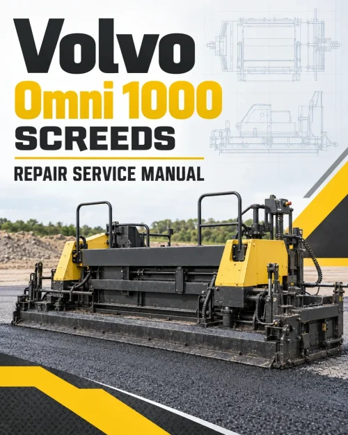 Volvo Omni 1000 Screeds Repair Service Manual Volvo Omni 1000 Screeds Repair Service Manual