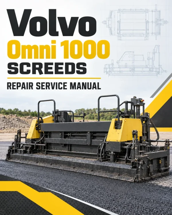 Volvo Omni 1000 Screeds Repair Service Manual Volvo Omni 1000 Screeds Repair Service Manual
