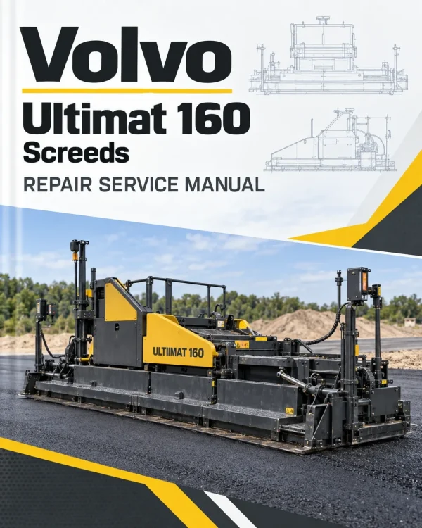 Volvo Ultimat 160 Screeds Repair Service Manual Volvo Ultimat 160 Screeds Repair Service Manual