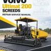Volvo Ultimat 200 Screeds Repair Service Manual Volvo Ultimat 200 Screeds Repair Service Manual
