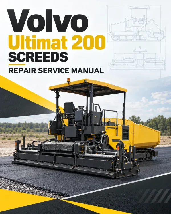Volvo Ultimat 200 Screeds Repair Service Manual Volvo Ultimat 200 Screeds Repair Service Manual