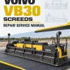 Volvo VB30 Screeds Repair Service Manual Volvo VB30 Screeds Repair Service Manual