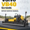Volvo VB40 Screeds Repair Service Manual Volvo VB40 Screeds Repair Service Manual