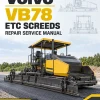 Volvo VB78 ETC Screeds Repair Service Manual Volvo VB78 ETC Screeds Repair Service Manual