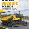 Volvo VB88 GTC Screeds Repair Service Manual Volvo VB88 GTC Screeds Repair Service Manual