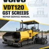 Volvo VDT120 GST Screeds Repair Service Manual