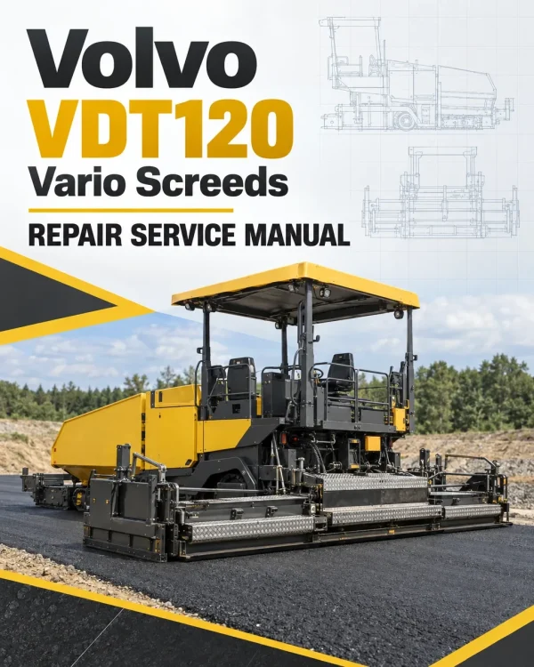 Volvo VDT120 Vario Screeds Repair Service Manual Volvo VDT120 Vario Screeds Repair Service Manual