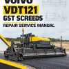 Volvo VDT121 GST Screeds Repair Service Manual Volvo VDT121 GST Screeds Repair Service Manual