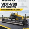 Volvo VDT-V89 ETC Screeds Repair Service Manual Volvo VDT-V89 ETC Screeds Repair Service Manual