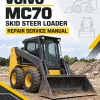 Volvo MC70 Skid Steer Loader Repair Service Manual
