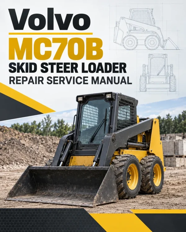 Volvo MC70B Skid Steer Loader Repair Service Manual Volvo MC70B Skid Steer Loader Repair Service Manual