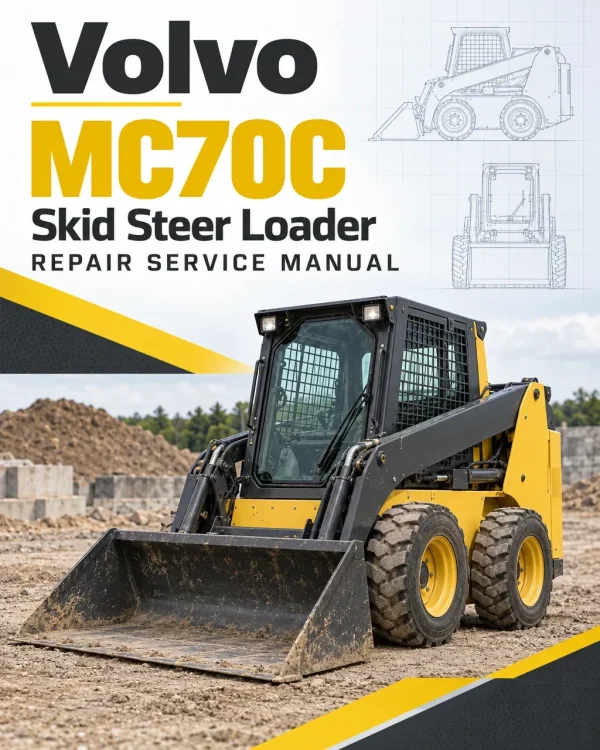 Volvo MC70C Skid Steer Loader Repair Service Manual Volvo MC70C Skid Steer Loader Repair Service Manual