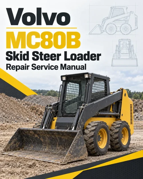 Volvo MC80B Skid Steer Loader Repair Service Manual Volvo MC80B Skid Steer Loader Repair Service Manual