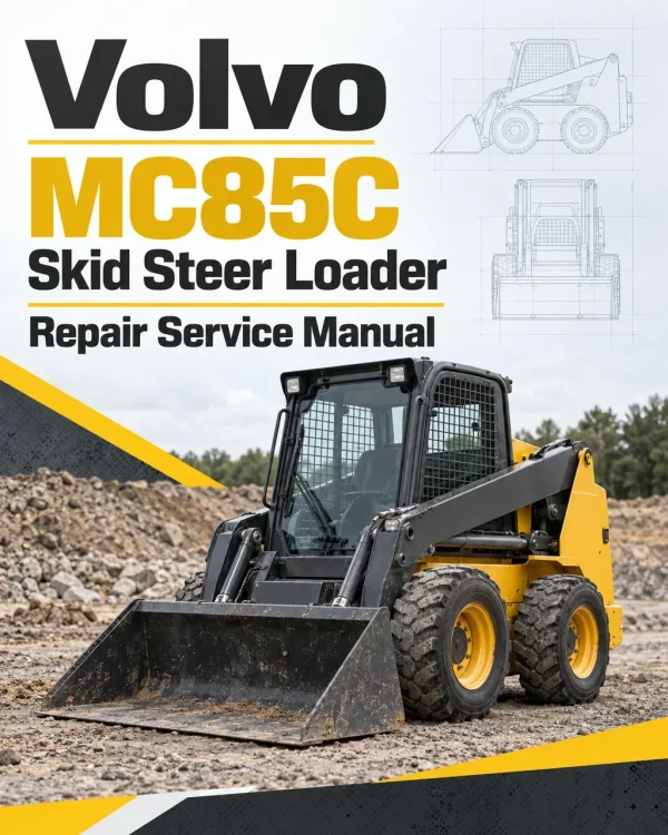 Volvo MC85C Skid Steer Loader Repair Service Manual