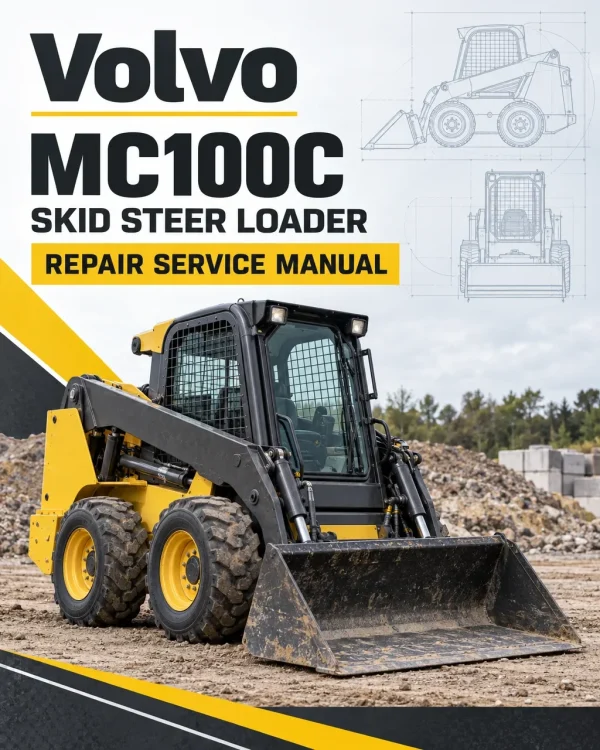 Volvo MC100C Skid Steer Loader Repair Service Manual Volvo MC100C Skid Steer Loader Repair Service Manual