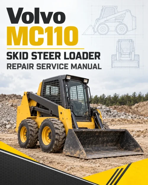 Volvo MC110 Skid Steer Loader Repair Service Manual