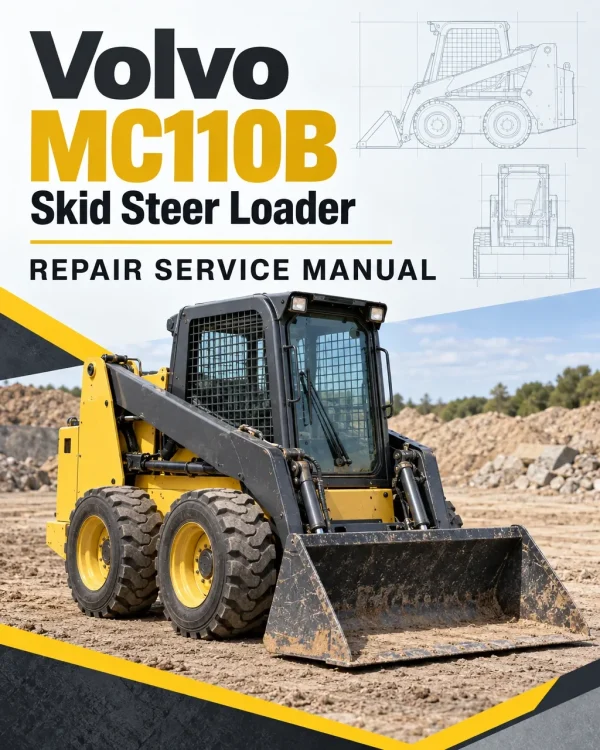 Volvo MC110B Skid Steer Loader Repair Service Manual Volvo MC110B Skid Steer Loader Repair Service Manual