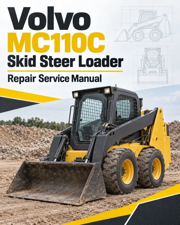 Volvo MC110C Skid Steer Loader Repair Service Manual Volvo MC110C Skid Steer Loader Repair Service Manual
