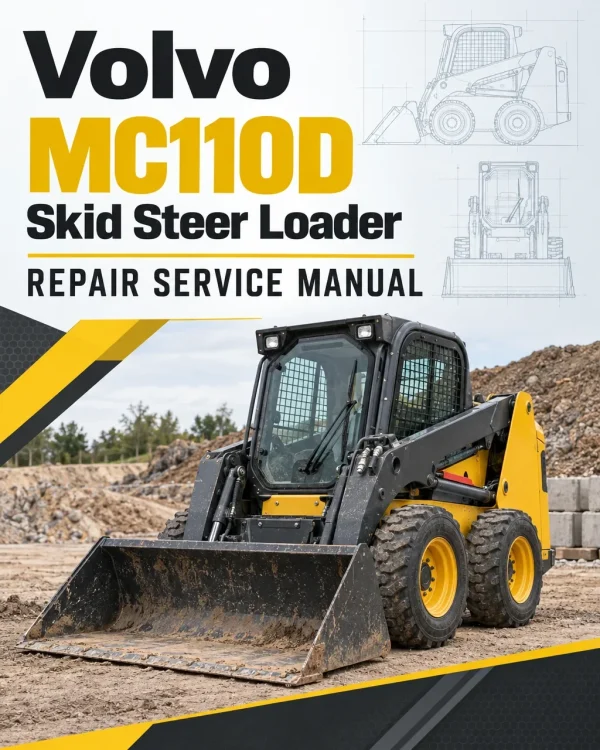 Volvo MC110D Skid Steer Loader Repair Service Manual Volvo MC110D Skid Steer Loader Repair Service Manual