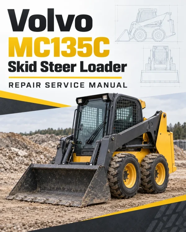 Volvo MC135C Skid Steer Loader Repair Service Manual Volvo MC135C Skid Steer Loader Repair Service Manual