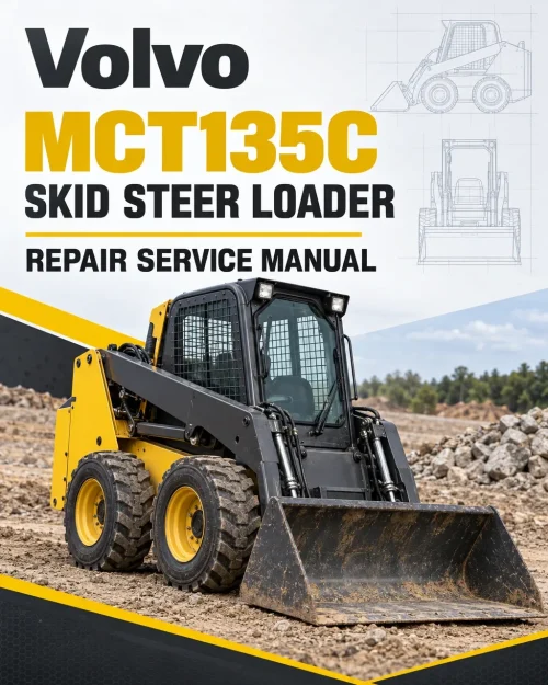 Volvo MCT135C Skid Steer Loader Repair Service Manual