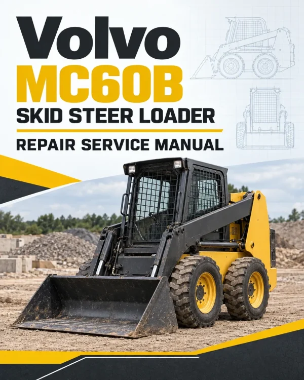 Volvo MC60B Skid Steer Loader Repair Service Manual