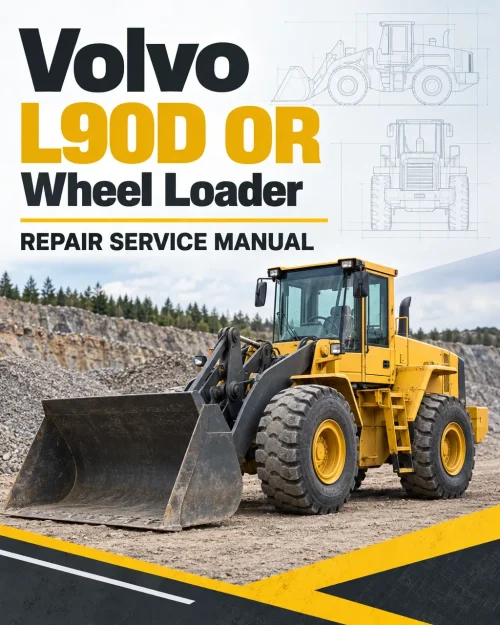 Volvo L90D OR Wheel Loader Repair Service Manual Volvo L90D OR Wheel Loader Repair Service Manual
