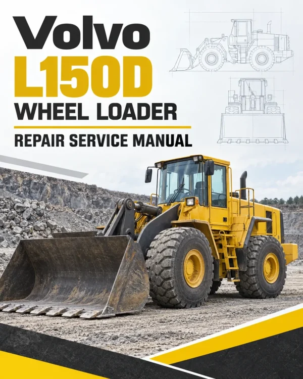 Volvo L150D Wheel Loader Repair Service Manual Volvo L150D Wheel Loader Repair Service Manual