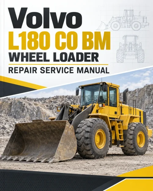 Volvo L180 CO BM Wheel Loader Repair Service Manual Volvo L180 CO BM Wheel Loader Repair Service Manual