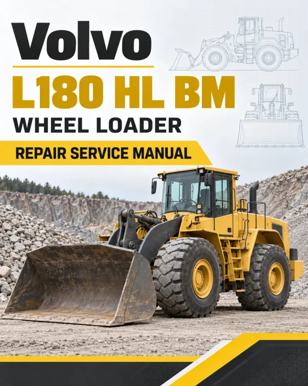 Volvo L180 HL BM Wheel Loader Repair Service Manual Volvo L180 HL BM Wheel Loader Repair Service Manual
