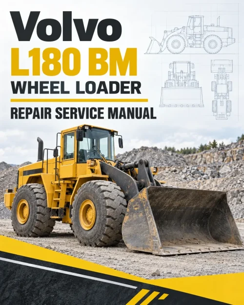 Volvo L180 BM Wheel Loader Repair Service Manual Volvo L180 BM Wheel Loader Repair Service Manual