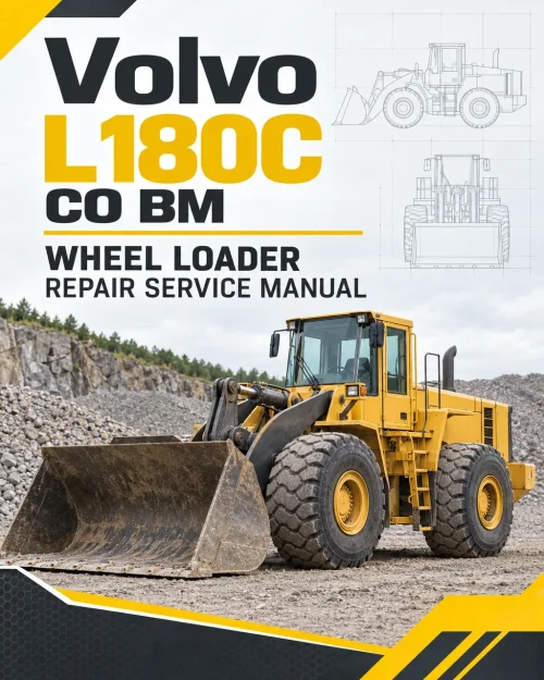 Volvo L180C CO BM Wheel Loader Repair Service Manual Volvo L180C CO BM Wheel Loader Repair Service Manual