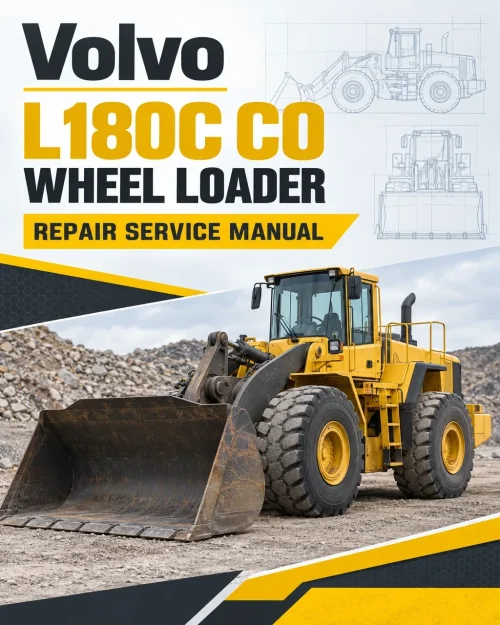 Volvo L180C CO Wheel Loader Repair Service Manual Volvo L180C CO Wheel Loader Repair Service Manual