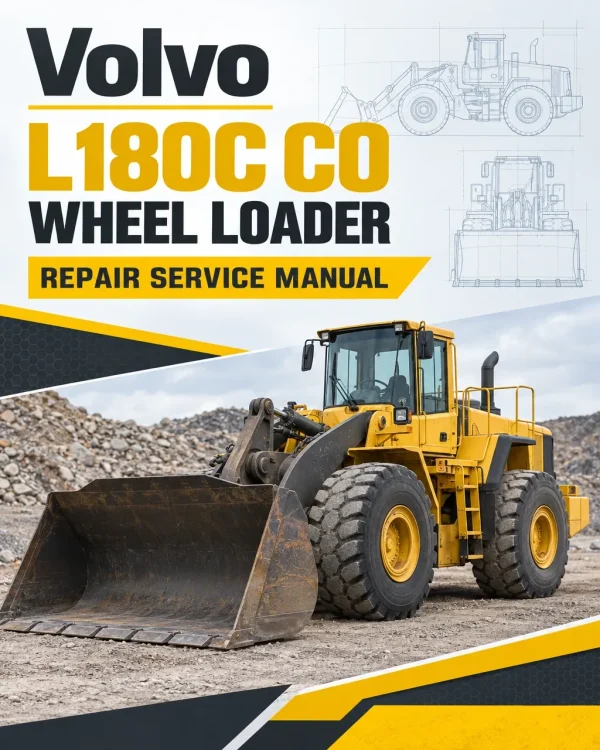Volvo L180C CO Wheel Loader Repair Service Manual