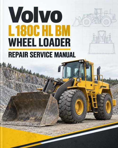 Volvo L180C HL BM Wheel Loader Repair Service Manual Volvo L180C HL BM Wheel Loader Repair Service Manual