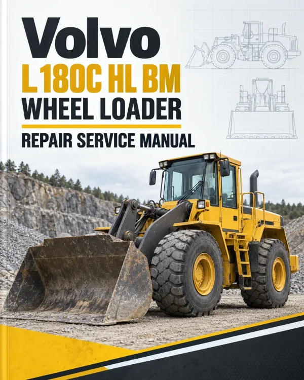 Volvo L180C HL BM Wheel Loader Repair Service Manual Volvo L180C HL BM Wheel Loader Repair Service Manual