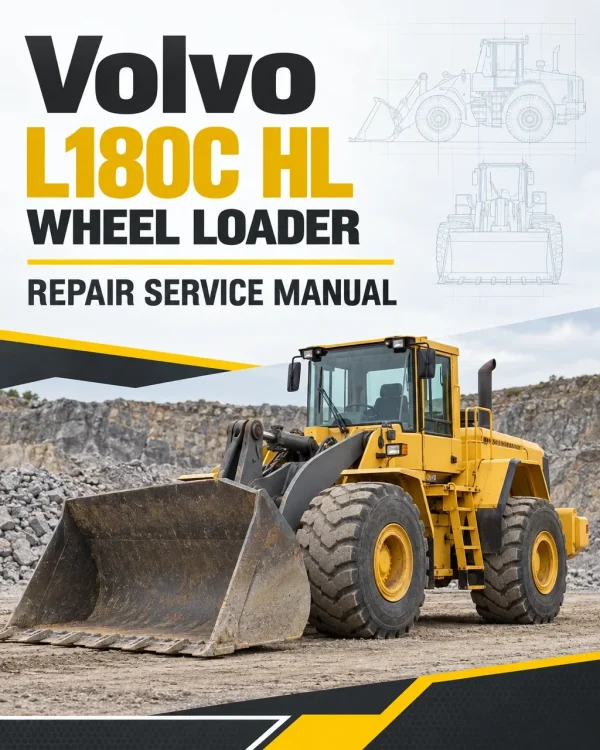 Volvo L180C HL Wheel Loader Repair Service Manual
