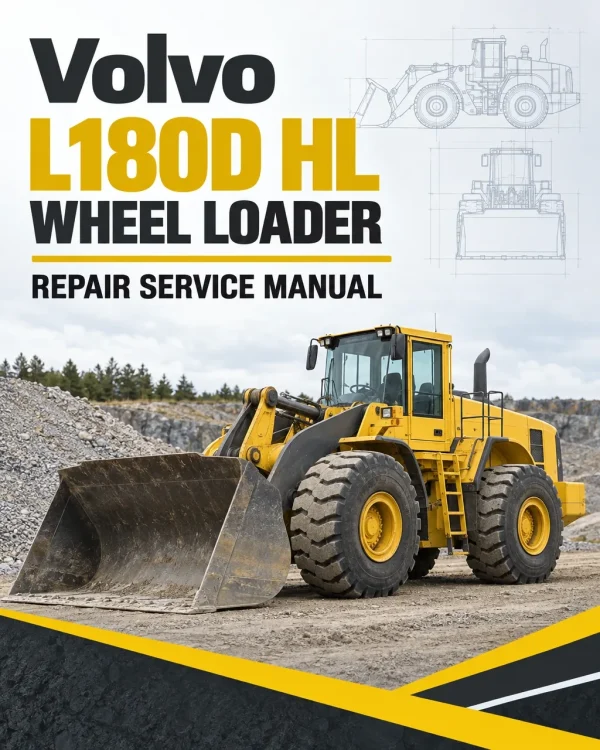 Volvo L180D HL Wheel Loader Repair Service Manual