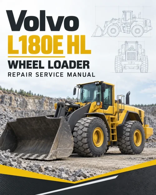 Volvo L180E HL Wheel Loader Repair Service Manual Volvo L180E HL Wheel Loader Repair Service Manual