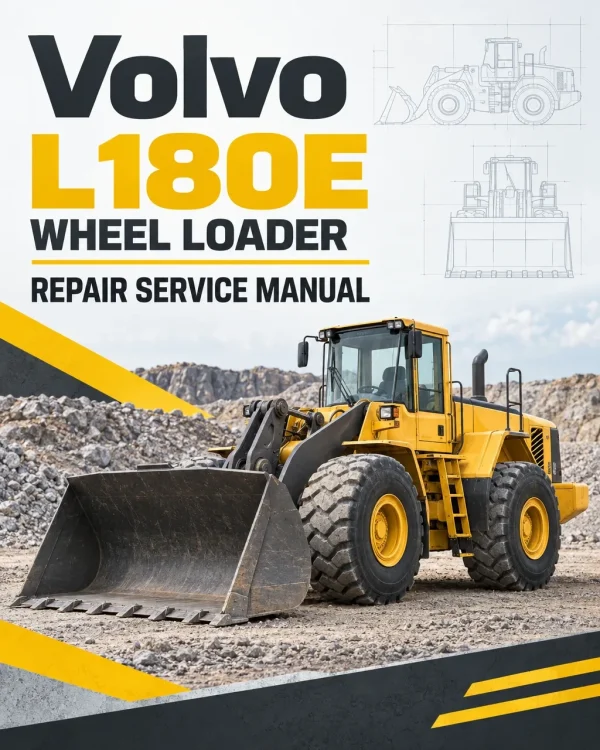 Volvo L180E Wheel Loader Repair Service Manual