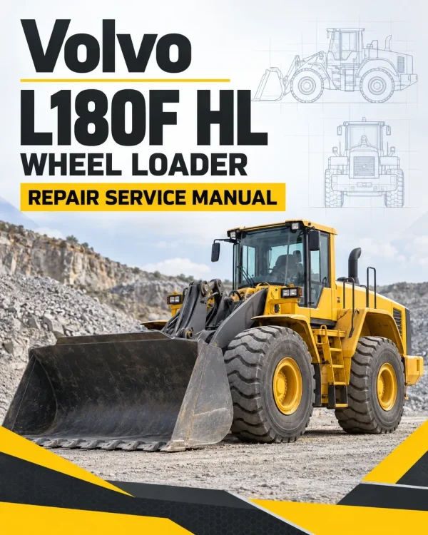Volvo L180F HL Wheel Loader Repair Service Manual Volvo L180F HL Wheel Loader Repair Service Manual